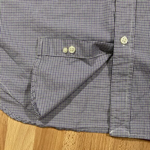 Ralph Lauren Blue Label Button Down Shirt (Men’s Size XL) • Micro Check • EUC - Picture 4 of 7
